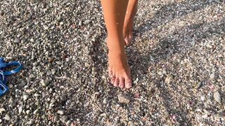 [4K] Katherinne Rodriguez | Nude at Beach