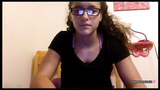 Sexy teen masturbating