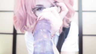 deepbunnyhole  - Cute School Girl Deepthroat